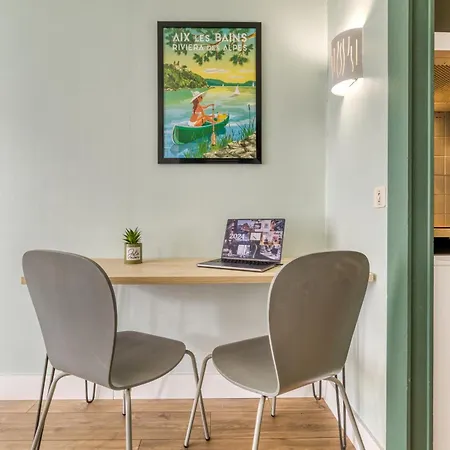 Victoria Boho, Au Coeur Du Centre 公寓 艾克斯莱班