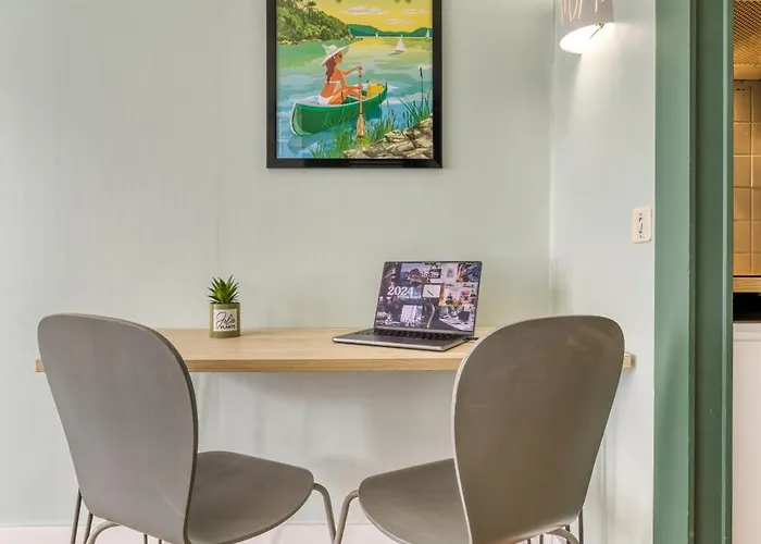 Victoria Boho, Au Coeur Du Centre アパート エクスレバン